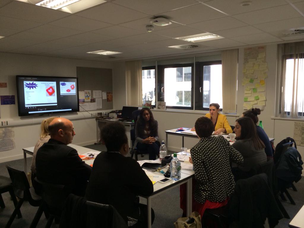 NIoT_ESL_ITE's tweet photo. Breaking out the sewing machines! An introduction to textiles teaching #ExpertD&T @HarrisFed http://t.co/dUC92YdZeo
