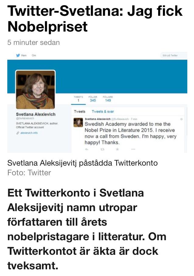 kwasbeb's tweet photo. "det här kanske har hänt men ingen vet lol." när det är lite nyhetsläge på g förvandlas SVT till Nyheter24 http://t.co/H7yzUtracx