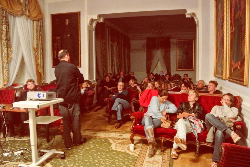 script_east's tweet photo. Fantastic lecture from Tom Abrams on sequence structure in 'The Graduate'. #ScripTeast #ScripTeastworkshops #Poland http://t.co/NRwGIzrxO5