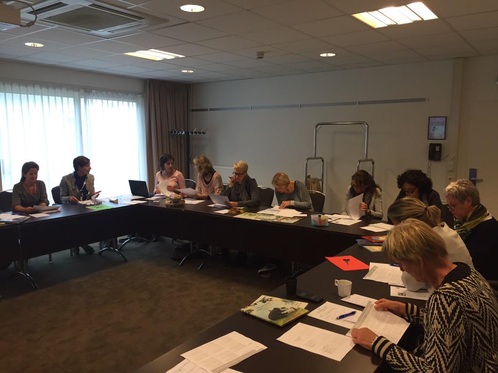 Team Lindenhage druk bezig met rekenontwikkeling, super!