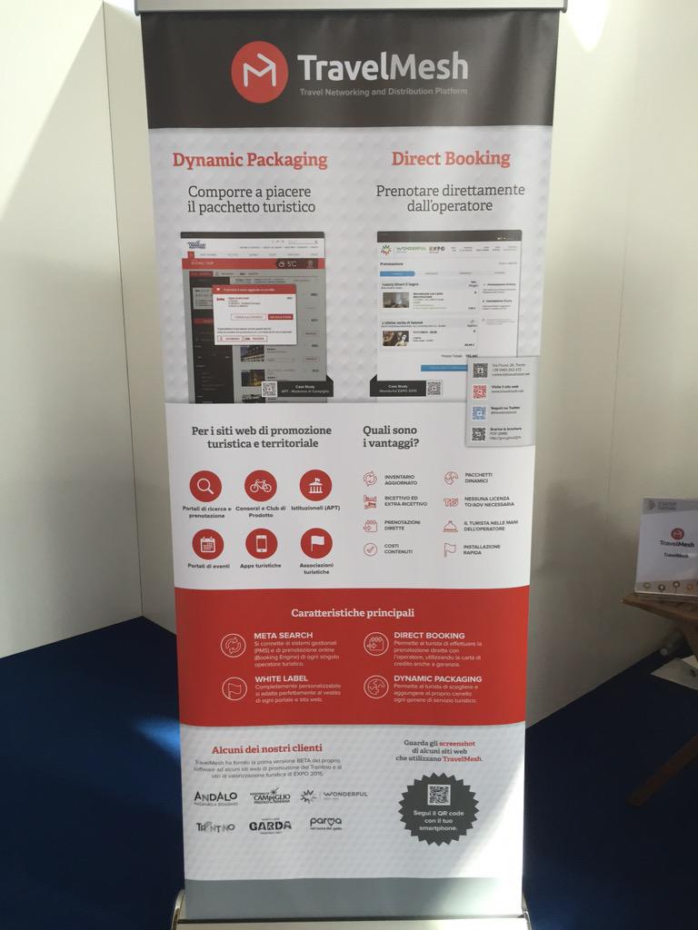 TravelMeshNet's tweet photo. Ci siamo. Il nostro desk al #TTG area #TTGNext padiglione 1C. Vi aspettiamo. http://t.co/z35AyQyNX9