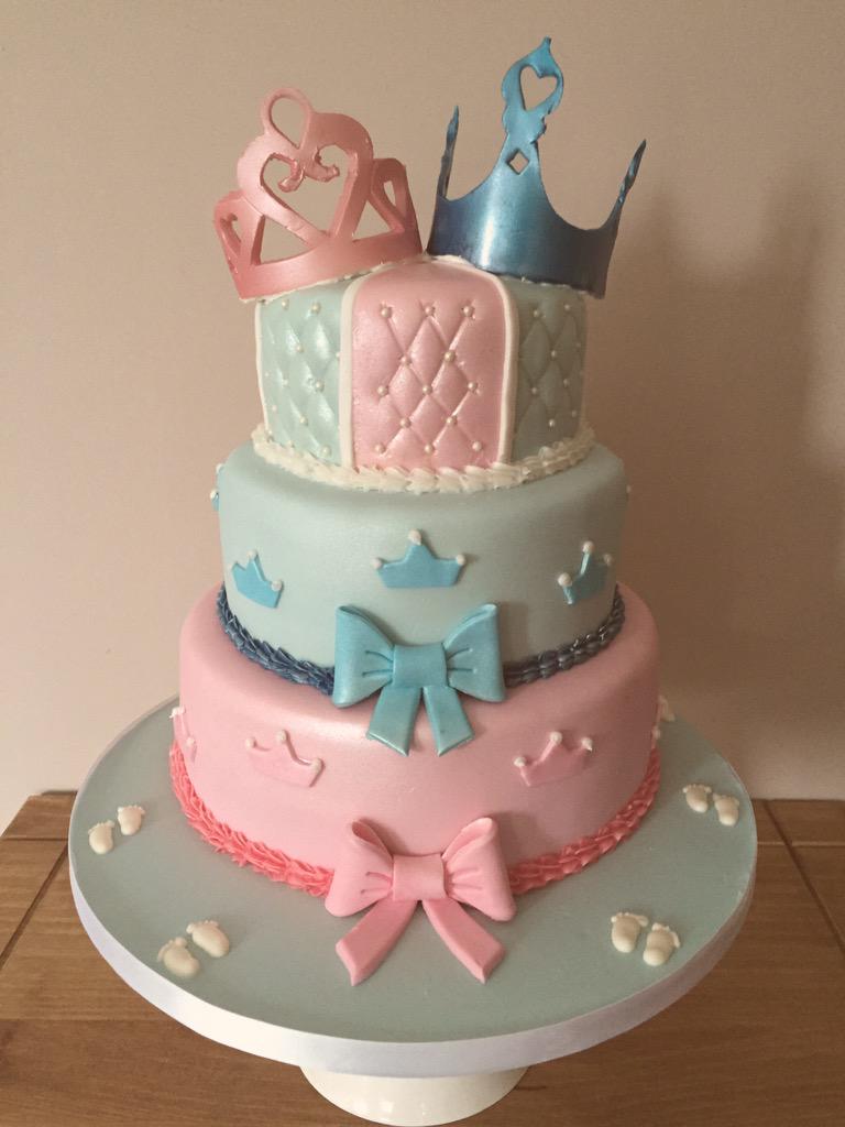 Prince Princess Theme Babyshower Cake Cupcakes With Edible Prince Princess Theme Babyshower Cake Cupcakes With Edible