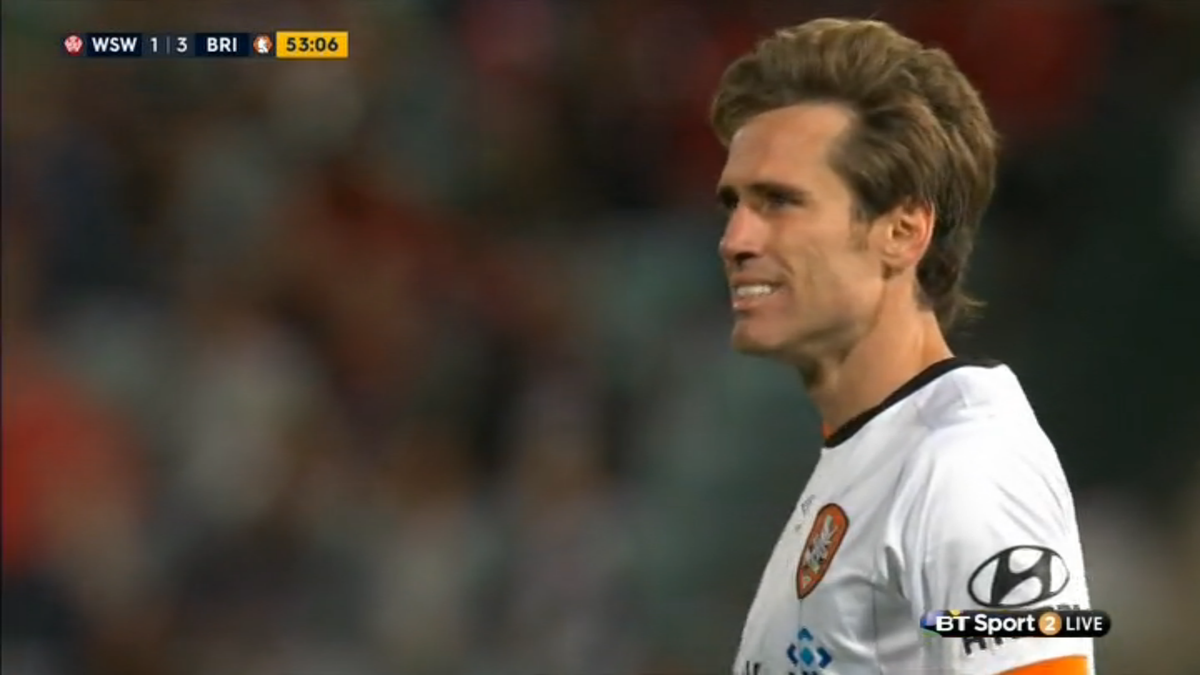 JuanjoAlmeria's tweet photo. Go @brisbaneroar! Go Corona #7! http://t.co/YnWDG4sge8