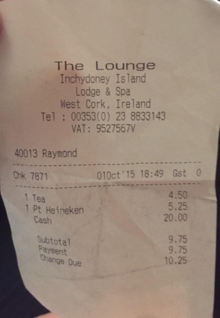 NCJOEYT's tweet photo. @inchydoneylodge @JOEdotie @DougalMacGuire @FrTedQOTD €4.50??? No thanks Mrs Doyle I'm fine. #ahnow #RipOffIreland http://t.co/Cs0EO03sNe