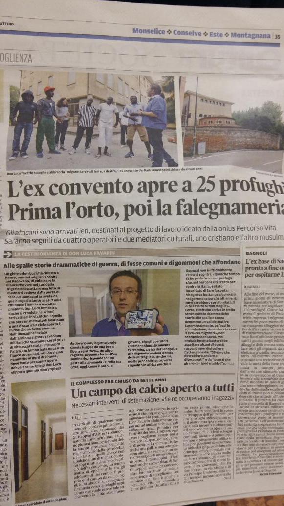 Eccoci! Parte una nuova grande avventura a Este <a href="/LucaFavarin/">Luca Favarin</a> <a href="/ilmanifesto/">il manifesto</a> <a href="/sruotolo1/">Sandro Rotolo</a> @repubblicait