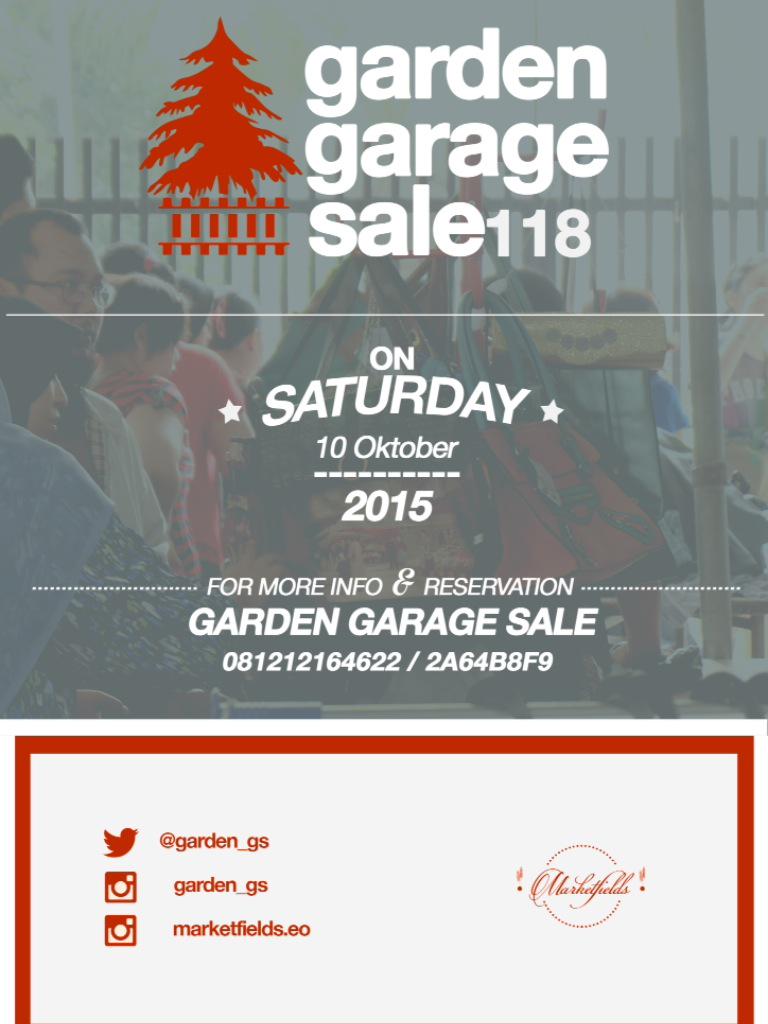 Garden Garage Sale tweet media