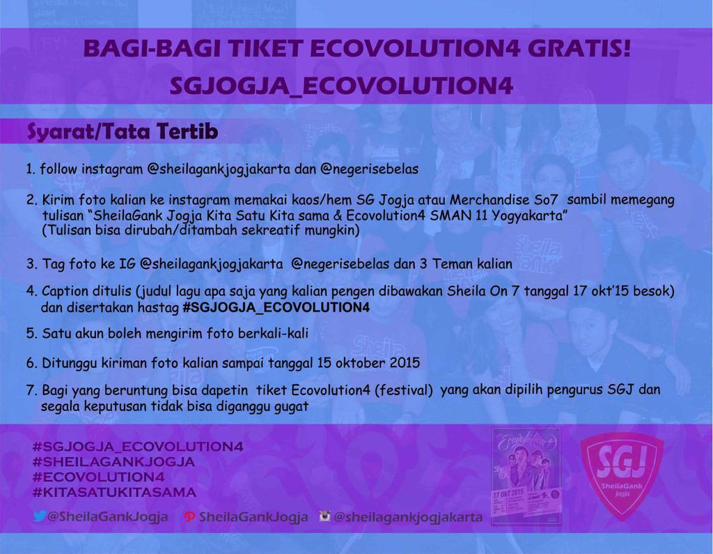 Ini caranya untuk mendapatkan tiket gratis <a href="/elevenevent/">ELEVEN EVENT</a> #ecovolution4 🙌