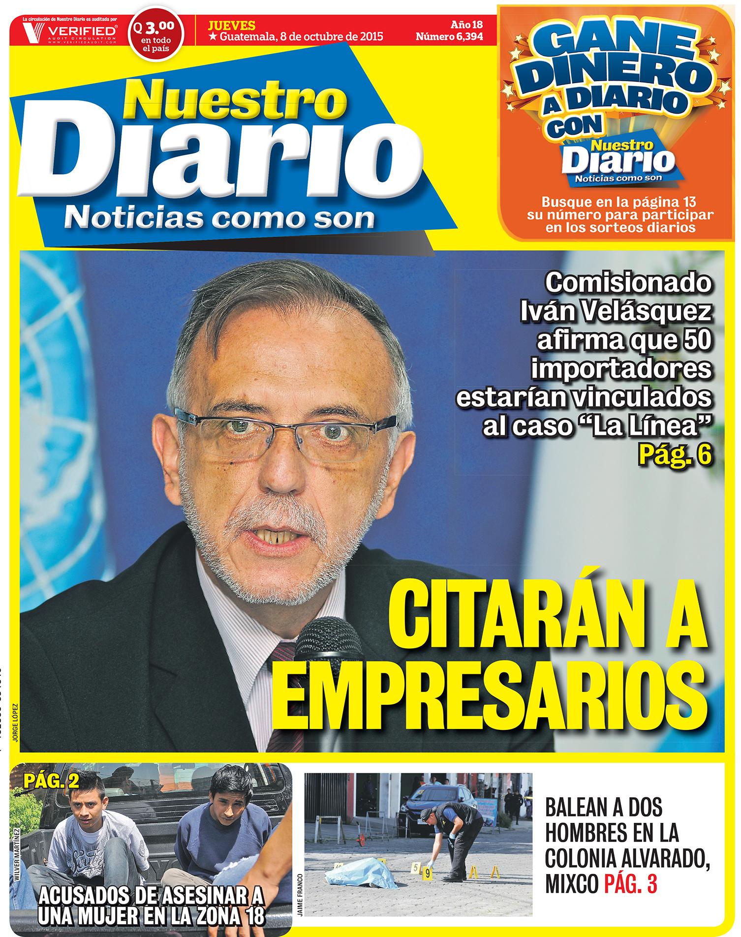 Nuestro Diario on Twitter "Buenos días. Esta es nuestra Portada de