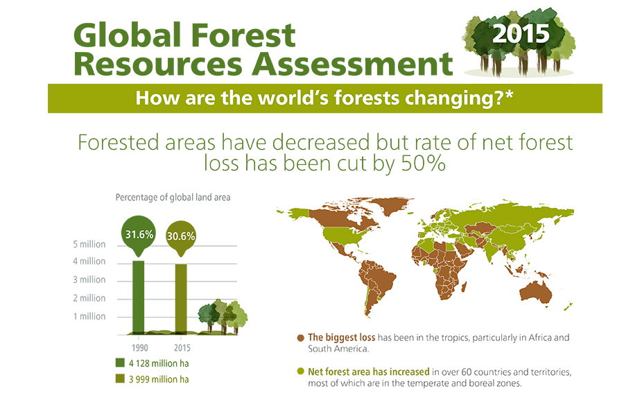 FAOKnowledge's tweet photo. How have forests changed in 25 years? https://t.co/L32TtrfI9a #Forests2015 #GFRA2015 via @FAOForestry https://t.co/kadArW6NGA