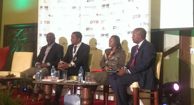 Top100SME's tweet photo. KRA CG John Njiraini assures entrepreneurs of transparency and better services from the tax man. #Top100Conference http://t.co/IzgmwDPNvq
