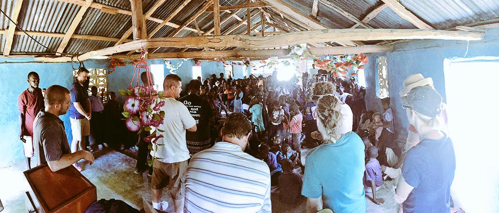 36 children accepted Christ yesterday in Turpin. Thank you God for moving mountains in Haiti 💙