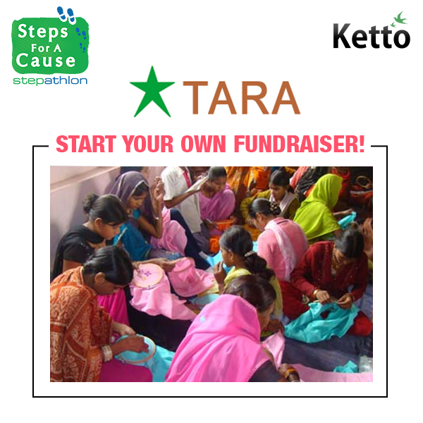 Stepathlon's tweet photo. Help eradicate poverty &amp; create sustainable livelihoods.Be a part of #StepsForACause with Stepathlon &amp; @Ketto #TARA http://t.co/PIfIjhwz1Z