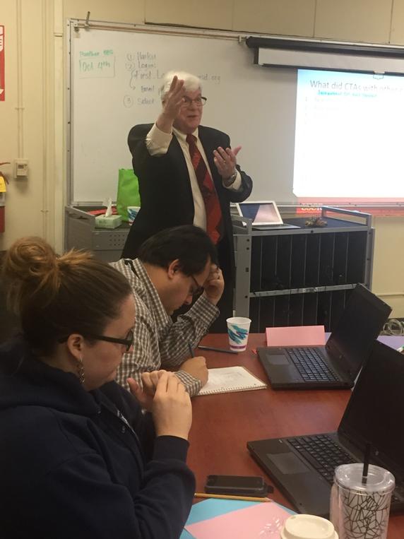 PomonaUnified's tweet image. @USC Dr. Ken Yates shares #cognitivetaskanalysis w/@PalomaresAcad @FremontAcademy @CortezWizards @garey teachers