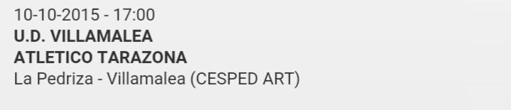Este sábado nuestro equipo juega la 3° jornada de liga.
Villamalea-Tarazona