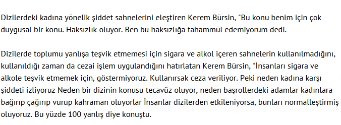 Partnerine bağırdığı sahne olduğunda sanki onun elindeymiş gibi hemen özür dilemesi geldi aklıma 💎
