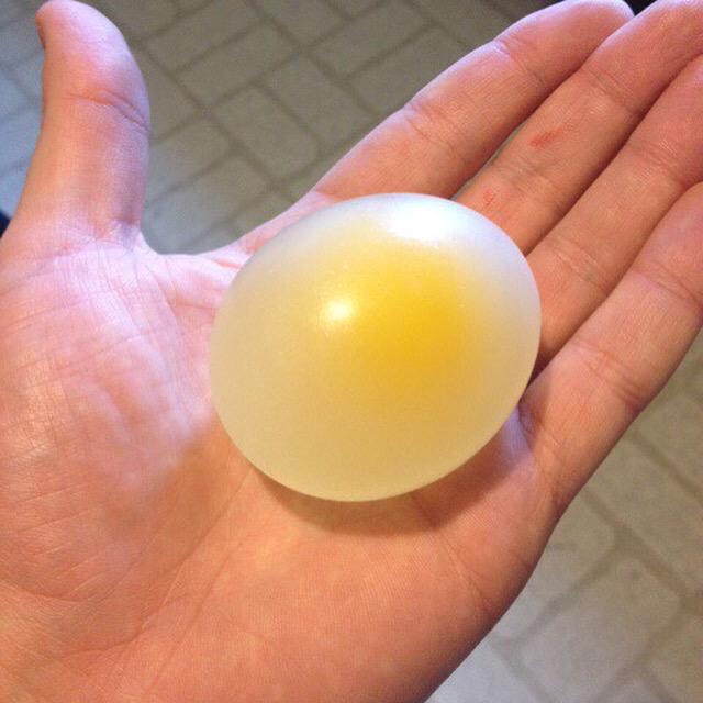 AwesomenessMost's tweet image. So I decided to dissolve the shell of this egg