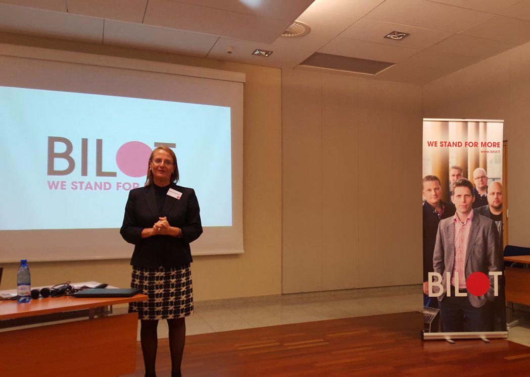 RudzkiJakub's tweet photo. Great honour to have H.E. @HannaLeht Ambassador of Finland to visit @BilotOy office opening in Poznań! http://t.co/NU1539uCnM