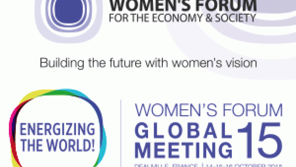RFI's tweet photo. Women’s Forum Global Meeting 2015 (14-16 octobre 2015) http://t.co/jfmGPLdUvN http://t.co/a8woHHOQTZ