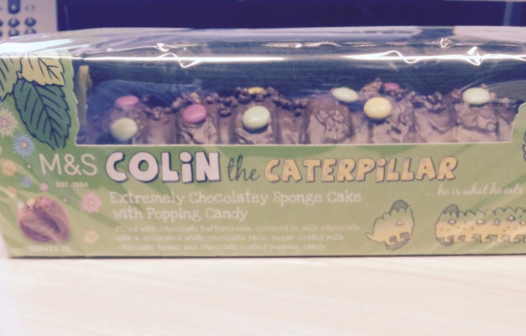 AlexDay8's tweet photo. No birthday is complete without Colin! 🐛 http://t.co/6e2yF4a5dZ