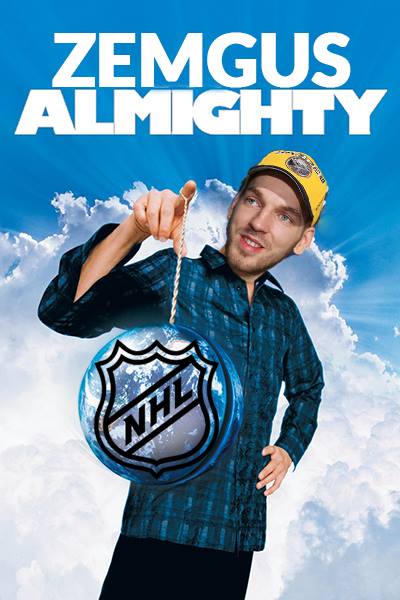 Kādreiz bija Bruce Almighty, tagad ir <a href="/zemgus94/">Zemgus Girgensons</a> Almighty. Cik visvareni Sabres būs 1.spēlē? ej.uz/NHLprognozes
