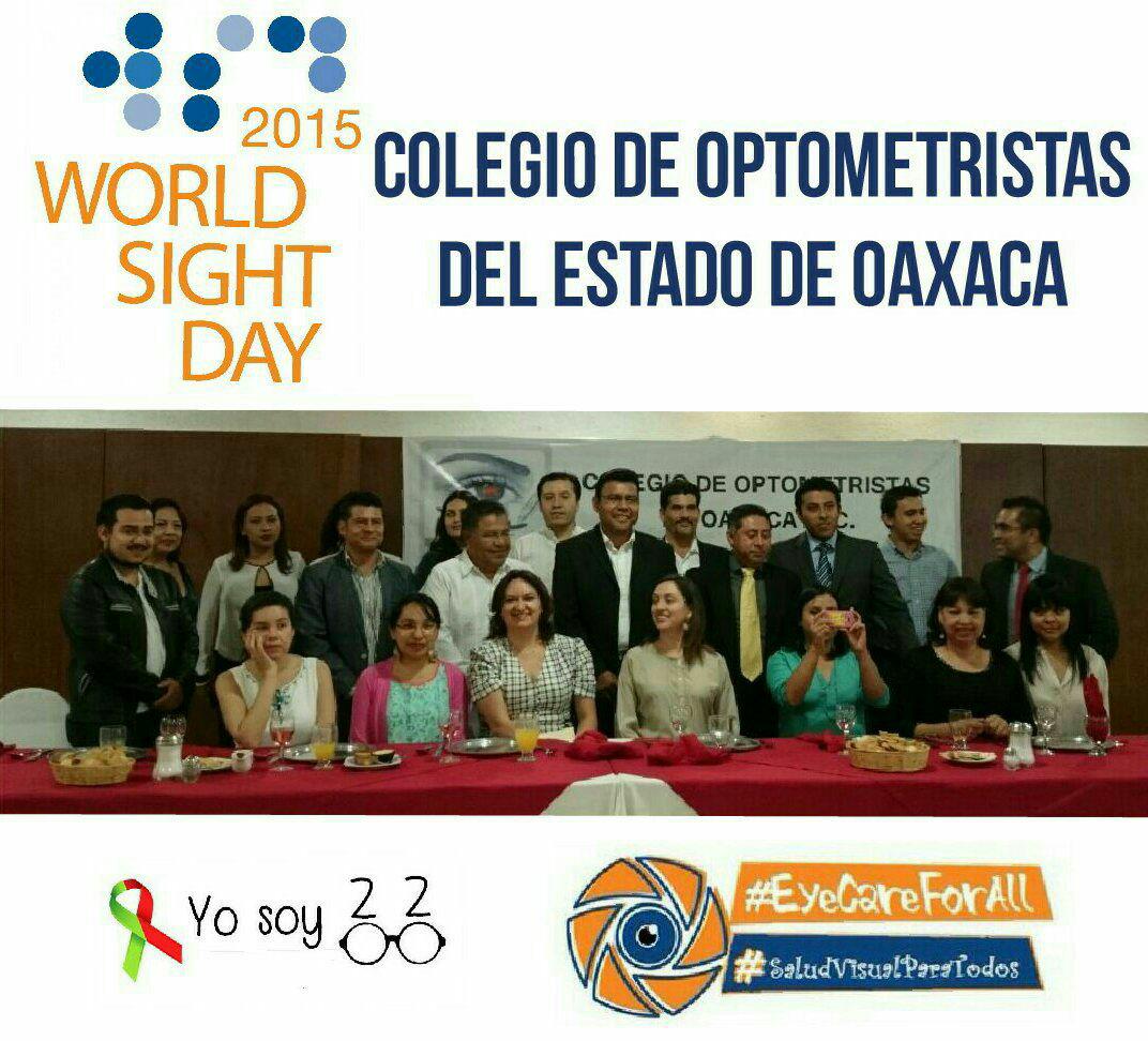 AMFECCO's tweet photo. #YosoyAMFECCO #eyecareforall #saludvisualparatodos 
El Colegio de Oaxaca @OptOaxaca celebra el #DiaMundialDeLaVision http://t.co/HPYpCzXYEs