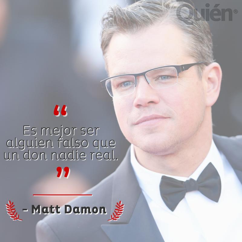  Hoy cumple años el guapo Matt Damon. Happy birthday! 