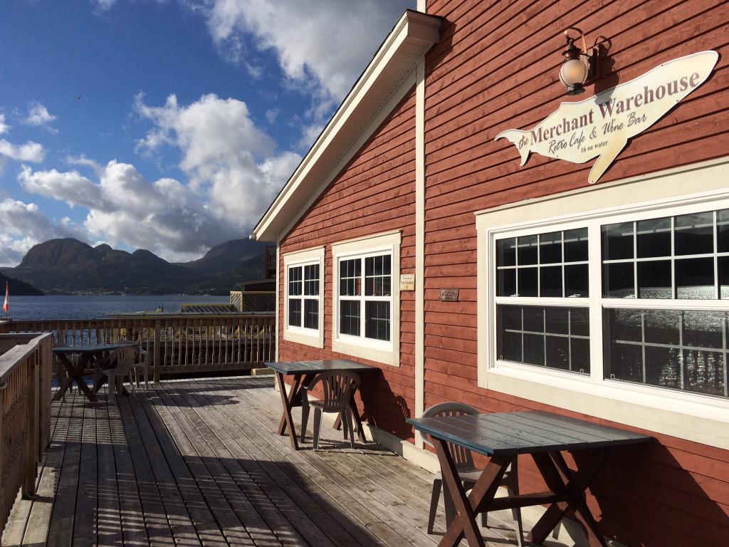ParsonsStan's tweet photo. Beauty of a day here @ the Merchant Warehouse in Woody Point Gros Morne National Park NL 💥 http://t.co/WrJCi6sMMI