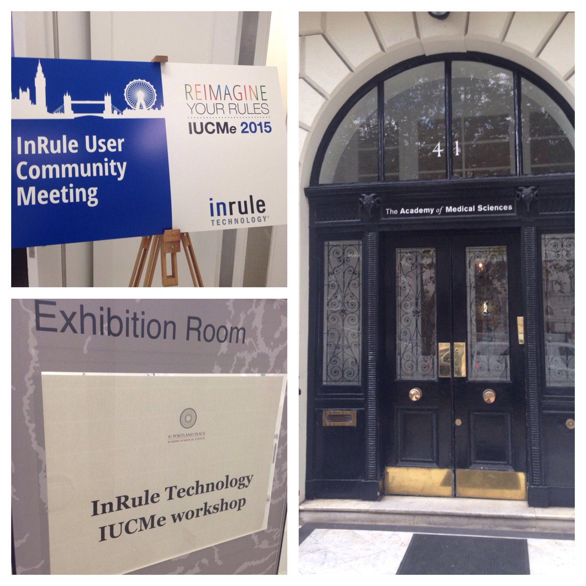 inrule's tweet photo. Glad to be spending the next two days in London with our User Community!! #InRuleUCM #InRule http://t.co/h0zyrhzA6C