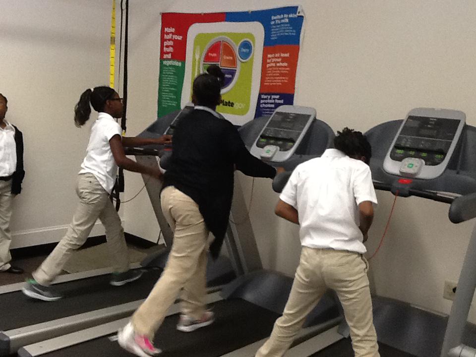 Cardiovascular Endurance in the fitness room <a href="/WestminsterCCS/">Westminster Community Charter School</a>