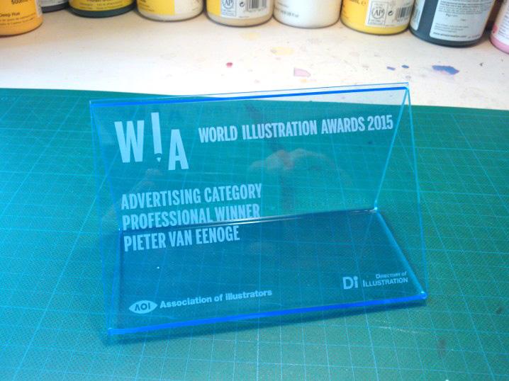 Solid transparent plexiglass gold medal! Thanks, <a href="/theaoi/">The AOI</a>