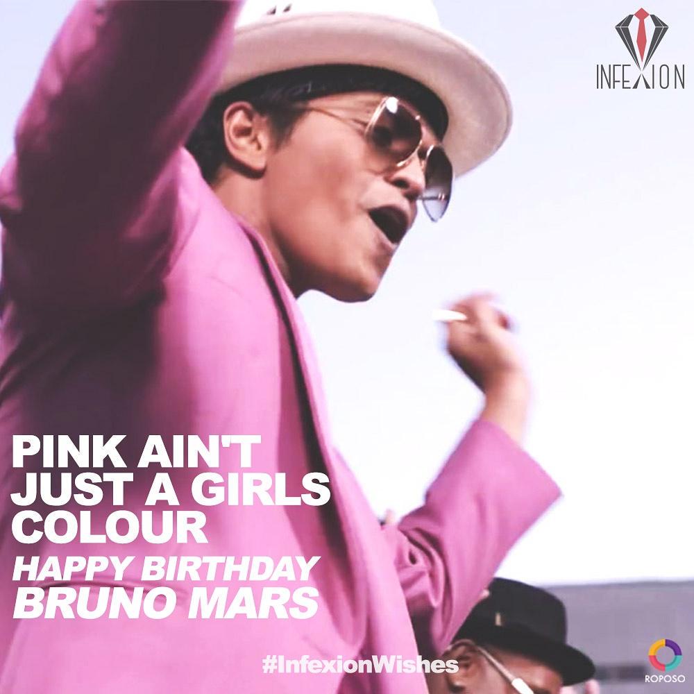 The style icon who broke this stereotype. Happy Birthday Bruno Mars.    