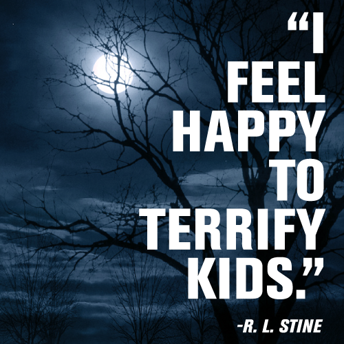 Happy birthday, R.L. Stine. 
