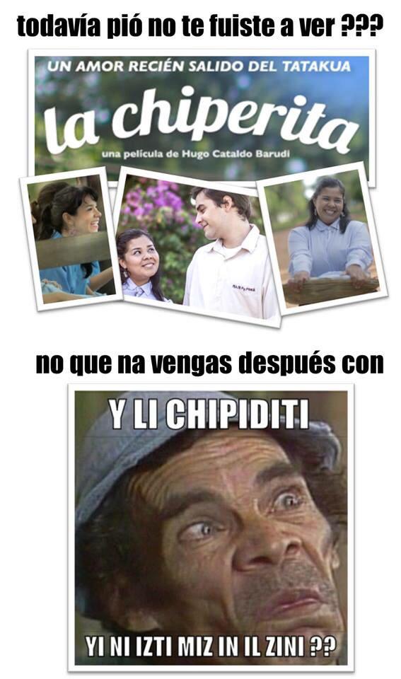 LaChiperitapy's tweet photo. ¡Apúrense! Ya se viene la última semana, no se queden sin verla! http://t.co/hbOvNsdfsH