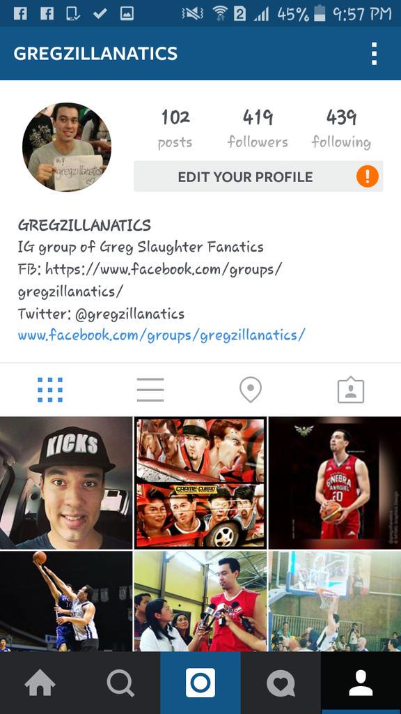 gregzillanatics's tweet photo. Follow us on IG
@gregzillanatics 
#gregslaughter
#gregzilla
#ginebra
#neversaydie
#barangayginebra
#gregoryslaughter http://t.co/OBIkvuZ9LM