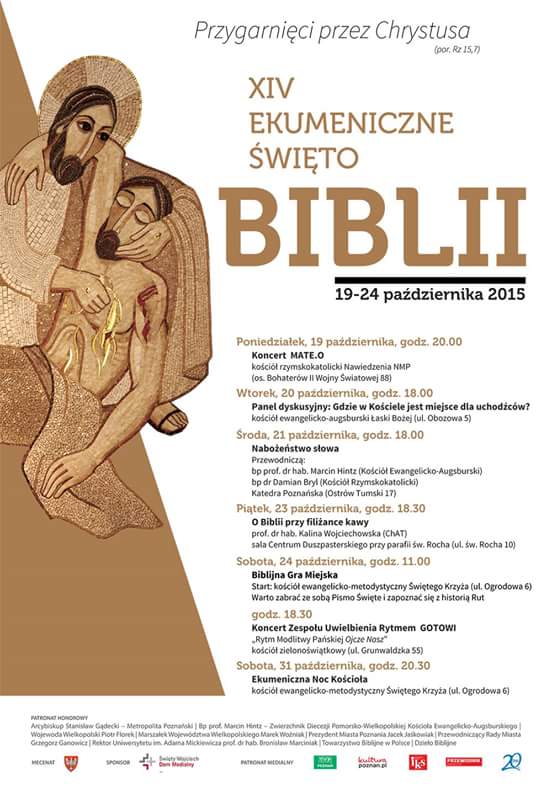 PrezbiterTomasz's tweet photo. Już niedługo kolejne Ekumeniczne Święto Biblii. #ecunenism #Poznan http://t.co/tXux0Zg3bZ