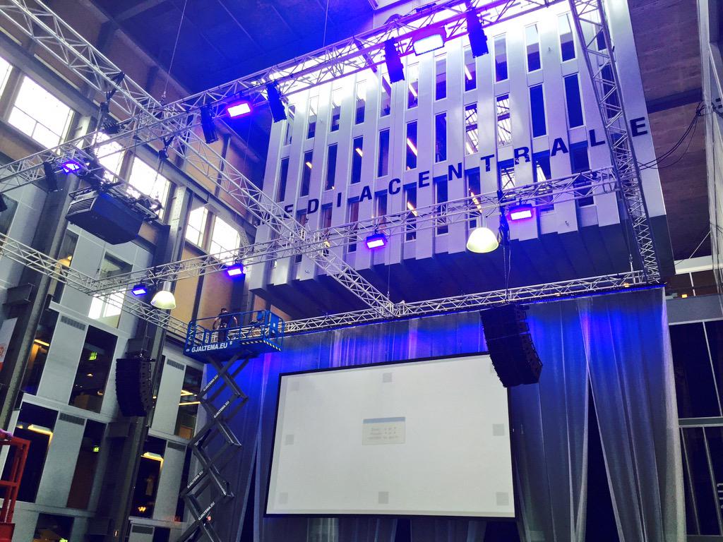 De voorbereidingen op de #Fast50 in de #mediacentrale in #Groningen zijn in volle gang. #trots