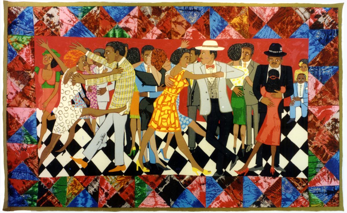 Happy birthday to activist artist Faith Ringgold, most known for her colorful story quilts! 