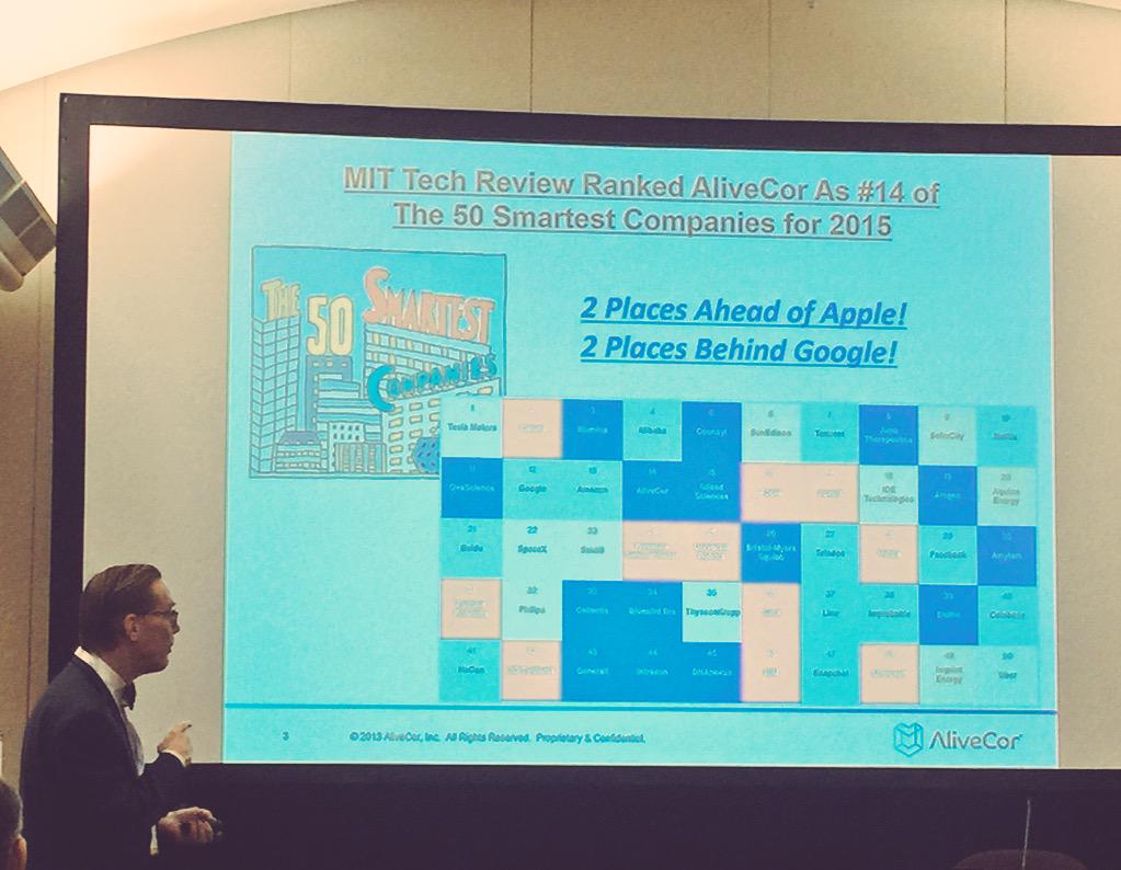 SPulim's tweet image. Now up @DrDave01 @AliveCor speaking about the &quot;Internet of you&quot; @Phacilitate #BigDataLeaders