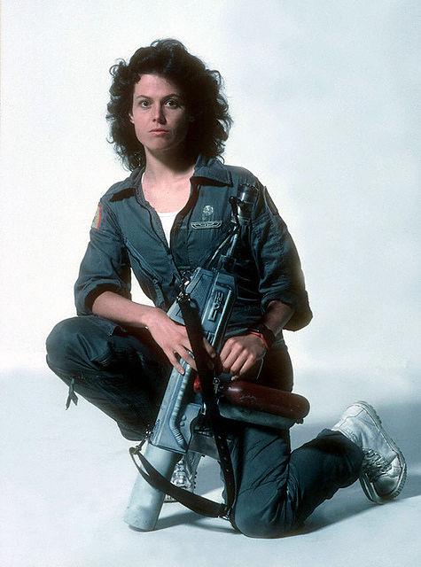 No one can hear you scream Happy Birthday in Space. Happy 66th to Sigourney Weaver. 