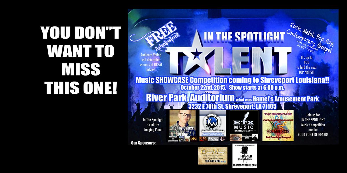 TheShowcasePro's tweet image. The countdown is ON!!!  Come out and join us where YOUR vote chooses the next HUGE talent!