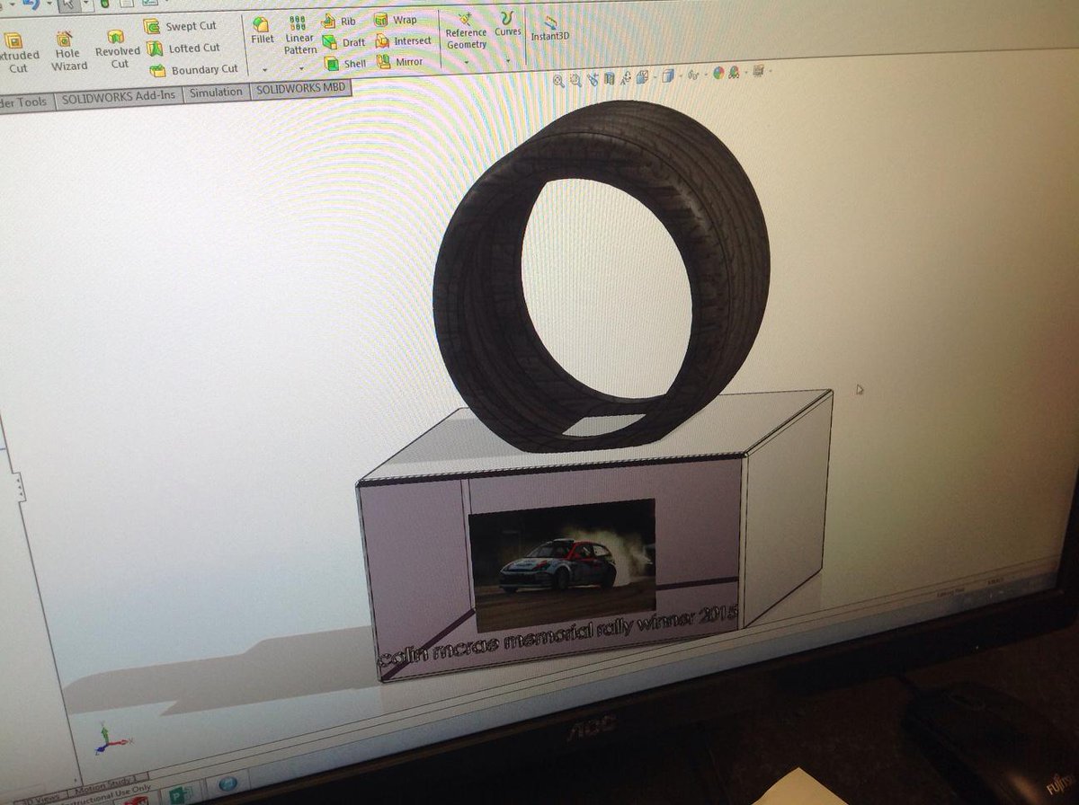 Key Assignment, 6th years Designed a trophy,modelled it in solidworks, produced photorealistic images.<a href="/lcanaupdates/">LCA</a>