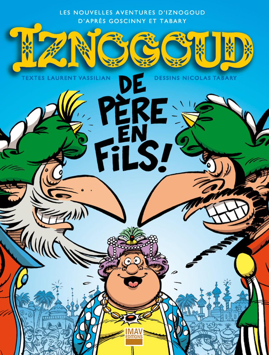 GrossesTetesRTL's tweet photo. Retour du perfide Vizir avec la parution du nouvel album des aventures d'Iznogoud.  #CalifeÀLaPlaceDuCalife http://t.co/E3M3QjDOz9