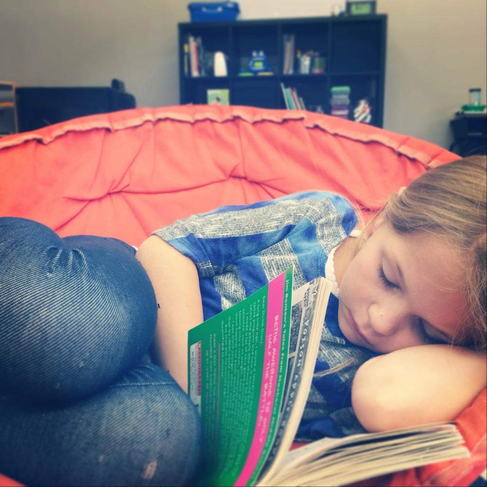 There's nothing like cozying up with a good book!