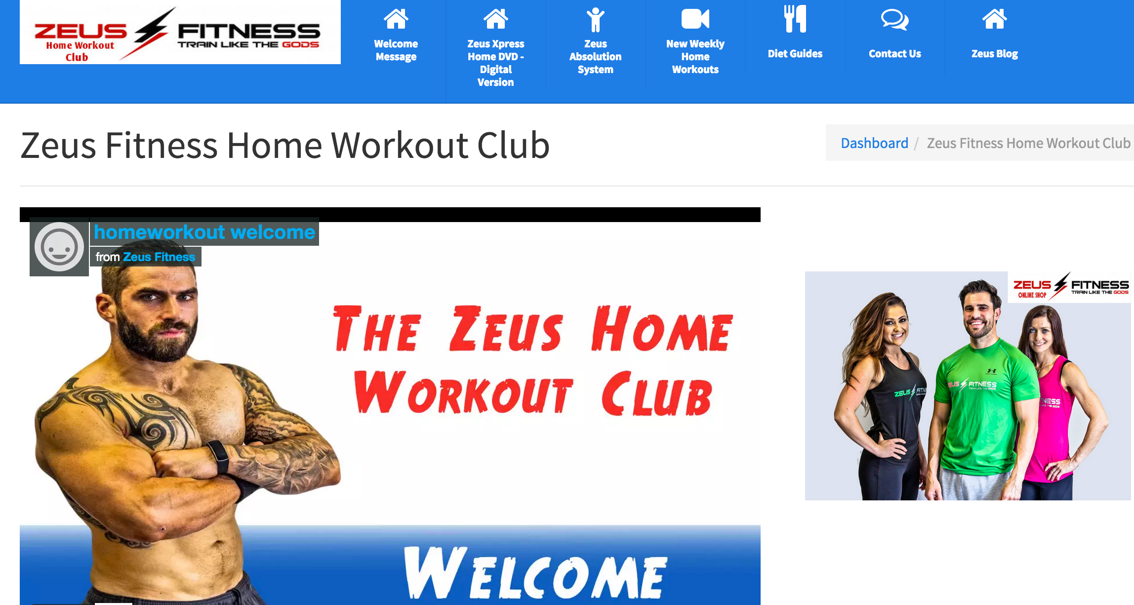 Zeus fitness on sale