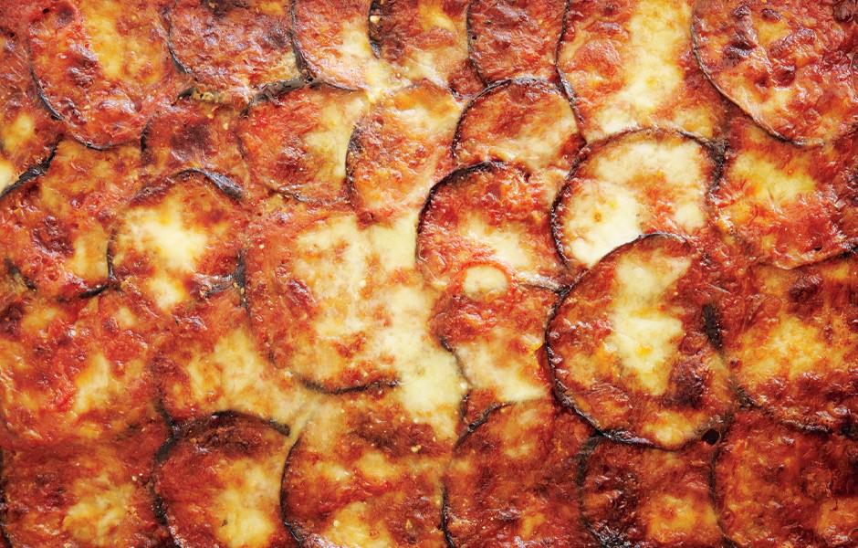 bonappetit's tweet image. This eggplant bake demands the very best mozzarella (ella, ella) bonap.it/1noYy9K