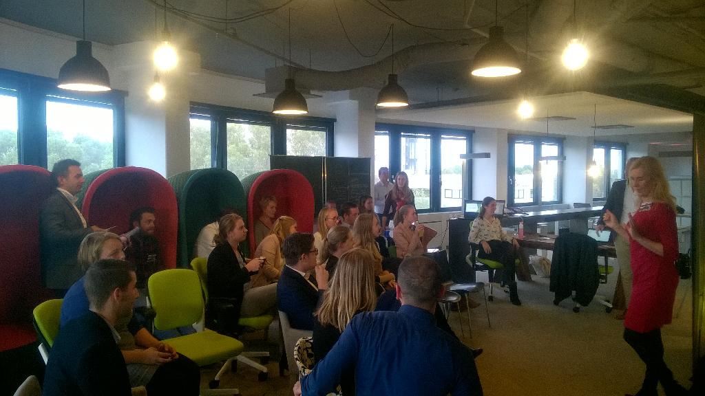 Klaar voor presentaties studenten #inhousedag @draaijerpartner. Nieuwe ideeën voor dePyth.nl