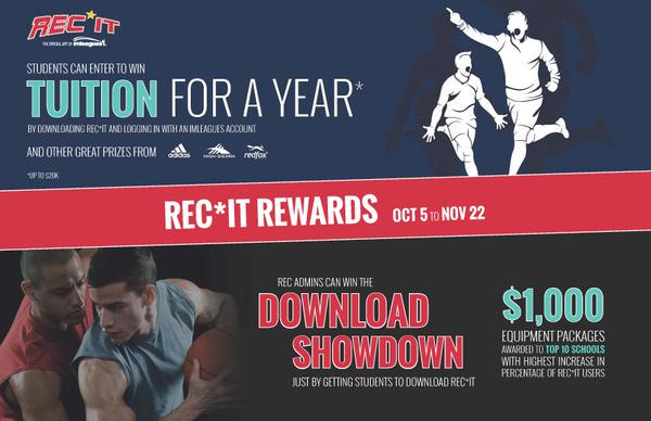 Do you want FREE tuition for a year? Download REC*IT m.onelink.me/1152b223 for a chance to win!