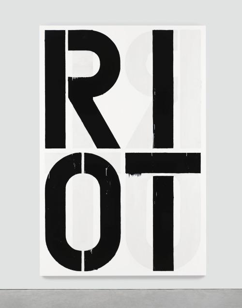 Christopher Wool
Riot, 1990

goo.gl/DWG7VV

#art #painting #contemporaryart #conceptart #minimalism #words