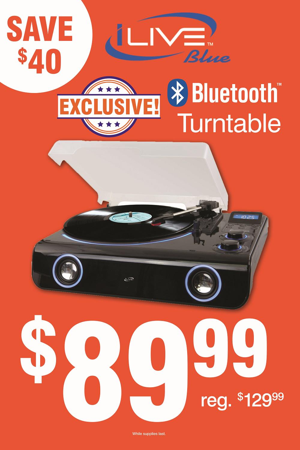 Ilive hotsell record player