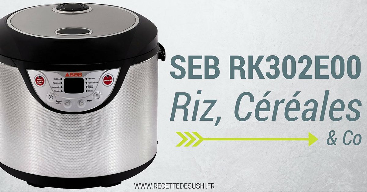 Notre nouveau test du Cuiseur à Riz SEB RK302E00 est en lignesur le site. Bonne lecture :)
recettedesushi.fr/cuiseur-a-riz-…
